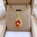 Steel 【 Titanium 】 Ancient Style Water Droplet Fashion, Light Luxury Temperament, Gorgeous Full Diamond Necklace, 【 】 Fashion, Temperament, Necklace,_ipsvogv.com