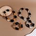 Jewelry Irregular Acrylic Exaggerated Large Beads Clavicle Necklace Atmospheric Simple Necklace_ipsvogv.com