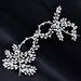 Bridal Hair Accessories, Shiny Rhinestones, Decorative Hair Crowns, Handmade Diamond Studded Wedding Party Headbands_ipsvogv.com