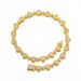 Hip Hop New Love Rock Candy Zirconium Splicing Necklace 12mm Geometric Cuban Chain Personality Fashion Trend Jewelry_ipsvogv.com