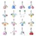 Women's Jewelry Summer Holiday Style Sunshine Beach Castle Sports Beads Pendant DIY Jewelry Bracelet Accessories Copper Plated Silver_ipsvogv.com