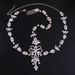 Hot New Style Rhinestone Headset Eyebrow Drop Light Luxury Zircon Butterfly Bridal Headdress_ipsvogv.com