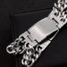 Men's Jewelry Personalized Fashion Titanium Steel Cross Double Row Retro Stainless Steel Denim Bracelet_ipsvogv.com