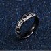 Titanium steel ring Retro trendy men's cracked pattern ring National trend stainless steel jewelry_ipsvogv.com