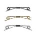 Men's Jewelry Classic Metal Coil Shirt Tie Collar BarPin Bar Host Wedding Business Shirt Bow Tie_ipsvogv.com