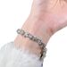 Roman Ins Niche Designer Minimalist Women's Full Diamond Light High-end Luxury Trendy Bracelet_ipsvogv.com
