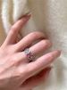 hollowed Out For Zircon The Same Women, With A Niche Temperament And High-end Feel. Exquisite Index Finger Ring Women, Feel._ipsvogv.com