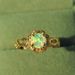 Aubao Jewelry Couple Fashion Hand Ornament Opal Ring Female_ipsvogv.com