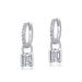 S925 Silver Moissanite Earrings With Diamonds And Dazzling Earrings Light Luxury Fashion Simple Niche All Match_ipsvogv.com