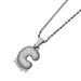 New Copper Set Zircon Full Diamond 26 Large Letter Necklace, Personalized Hip Hop Fashion Accessories For Trendy People_ipsvogv.com