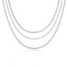 Spot simple choker snake bone short necklace cold style multi layer stacking clavicle chain blade chain_ipsvogv.com