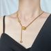 Live Streaming Of Xiaoman Waist Road Tong Titanium Steel Necklace, Women's Gold Non Fading Jewelry, Versatile And High_ipsvogv.com