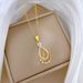 】 MAMA 【 Water Drop Fashion Light Luxury Charm Gorgeous Full Diamond Necklace Women's Versatile Clavicle Chain Titanium 【 】_ipsvogv.com
