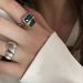 Women's Colorless Moonlight Stone With Spanish Opening, High End Design, Cold Wind Pearl Ring_ipsvogv.com