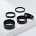 Men's Jewelry Simple Cold Neutral Style High Grade Smooth Titanium Steel Tail Ring Ring Men And Women Stainless Steel Plated K Gold Hand Jewelry_ipsvogv.com
