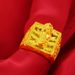 Sand Gold Men's Personalized Trendy And Domineering Pixiu With Open Mouth Ring_ipsvogv.com