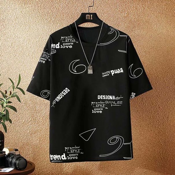 Men's Clothing summer sports men's five point short sleeved running basketball uniforms casual loose T shirt shorts two piece suit_ipsvogv.com