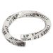 Opening Mobius ring English graffiti ring Female Minority design light luxury fashion personality_ipsvogv.com