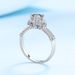 Mosan One Gram S Sterling Silver Women's Wedding Ring With Opening Design, Unique Engraving For Valentine's Day Gift_ipsvogv.com
