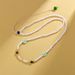 Shell Necklace Macaron Candy Colored Round Small Rice Beads Fresh, Sweet, Fashionable Collarbone Sweater Chain_ipsvogv.com