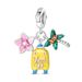 Women's Jewelry Original Travel Vacation Style Airplane Suitcase Pendant Beads DIY Jewelry Copper Plated 925 Silver_ipsvogv.com