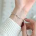 Fangxing Transport Round Bead Copper Coin Bracelet Women's S Pure Silver Ancient Individually Cold High End Sense_ipsvogv.com