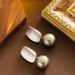Sweet Fashionable Japanese And Korean Small Fragrant Style Bean Pearl For Women, Simple Temperament, High-end Silver_ipsvogv.com