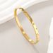 Women's Jewelry Titanium Steel Buckle O Shaped Bracelet No Fading Light Luxury Ten Zircon Diamond Studded Stainless Steel Bracelet_ipsvogv.com