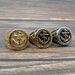 Ring Titanium steel/stainless steel color preserving gold plated US Navy anchor eagle men's ring_ipsvogv.com