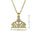 Hip Hop Punk Crown Tower Pendant Necklace Trendy Men's INS Necklace Spot_ipsvogv.com