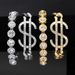 New Niche Light Luxury Hip-Hop Fashion Cuban Bracelet Full Diamond Jewelry Set_ipsvogv.com