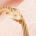 Hip Hop Stainless Wolf Head Open Personality Titanium Steel Wire Twist Animal Bracelet Punk Jewelry For Men_ipsvogv.com