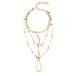 Trendy Pearl Multi Layer Finger Chain Female Ins Internet Celebrity Cute Metal Bracelet Jewelry_ipsvogv.com