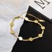 Titanium Steel For Women Simple Hip-Hop Niche Forest Style Design Round Piece Snake Bone Chain Jewelry Bracelet Set_ipsvogv.com