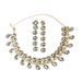 Simple style personality fashion earring necklace set party accessories ladies original_ipsvogv.com