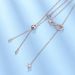 Eternal Love Necklace Women Rose Gold Inlaid With Full Diamonds Niche Design Crystal Element Clavicle Chain_ipsvogv.com