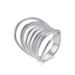 Simple personality exaggerated French titanium steel gold ring ring ladies high end fashion wear accessories_ipsvogv.com