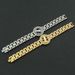 Men's hip-hop cool full diamond rotatable portrait watch with bracelet, personalized nightclub bouncing wear bracelet_ipsvogv.com