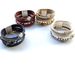Multi Layer Fashionable Peach Heart Crushed Stone Leather Bracelet, Ladies' Magnetic Buckle Batch_ipsvogv.com
