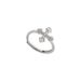 French Cross Flower Zircon For Women, Niche, Light Luxury, Fashionable Temperament, Index Finger Design, Versatile Ring_ipsvogv.com