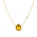 Women's Jewelry Beaded Edge Claw Inlaid Faceted Multi Color Artificial Crystal Necklace Creative Design Fashionable Long Single Flower Necklace_ipsvogv.com