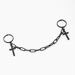 Adjustable Cross One Piece Chain Double With Black Index Finger Ring For Women_ipsvogv.com