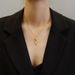 Rose Necklace Made Titanium Steel That Does Not Fade, Designed For Women's Light Luxury And Niche, With A Sense Of_ipsvogv.com