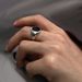 Fashionable Geometric Block Circular Smooth Open Ring Combination For Men's And Women's Personalized Food Rings_ipsvogv.com