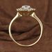 Zhen Rong's New Creative Snow Women's Rose Gold Plated Simulated Diamond Ring_ipsvogv.com