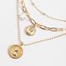 Jewelry Simple Geometric Pearl Fine Chain Queen Portrait Pendant Necklace For Women_ipsvogv.com