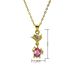 Micro Inlaid Necklace For Girls, Light Luxury, Niche Design, High End New Clavicle Chain, Strong Chain Gift, Tanzanite_ipsvogv.com