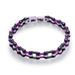 Men's Jewelry Titanium Steel 7MM Bicycle Chain Bracelet Versatile Couple Motorcycle Bracelet Super Flash Temperament Colorful Hand Jewelry_ipsvogv.com
