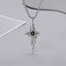 Men's necklace titanium steel original light luxury niche trend high end men's hot style dark style men's pendant_ipsvogv.com