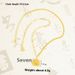 Vietnamese Sand Gold Hollowed Out Small Square Sugar Necklace For Women That Never Fades, Light Luxury High-end_ipsvogv.com